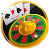 Juego visual con composición compacta para catálogo de slots